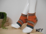 もぐらソックス H&H7126 石工×単色エレファントグレー