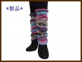 レッグウォーマー(ロング)KFS128×Opal-Hundertwasser 3203