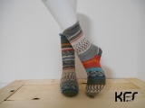 ソックス 22.0cm KFS100×KFS101