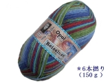Opal 9420 世界旅行(6本撚り) 中央アフリカ