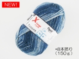 Opal 9731 フローズン(8本撚り)青い氷河