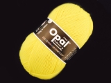 Opal 単色 7906 ネオンイエロー(6本撚り)
