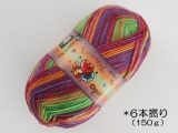 Opal 9874 ライフスタイル (6本撚り) にぎやか