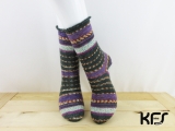 平和の靴下 KFS115 お母さんの笑顔 【22.0㎝】  (対応サイズ:21.5cm～22.5cm)