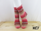 平和の靴下 KFS132 チリ【22.0㎝】 (対応サイズ:21.5cm～22.5cm)