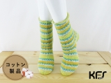 平和の靴下 KFS219 レモネード【23.0㎝】(対応サイズ:22.5cm～23.5cm)
