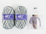 はしり目編みのボレロセット【KFS171 ツヴェルフ(コットン混紡毛糸)】