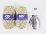 はしり目編みのボレロセット【KFS287 赤ちゃん(コットン混紡毛糸)】