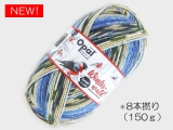 Opal 11710 ウィンターフォレスト(8本撚り) 雪の足跡