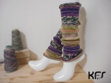レッグウォーマー(ロング) KFS129×Opal-Hundertwasser 3203