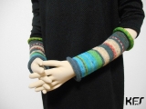 アームカバー Opal-Hundertwasser 1432×エレファントグレー
