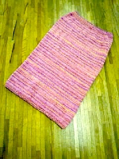 Opal毛糸の編み方レシピ ニットスカート 梅村マルティナopal毛糸